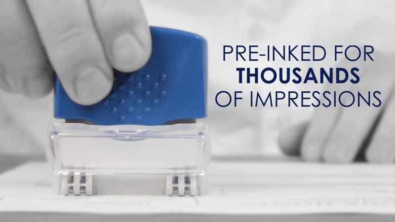 MasterMark Premium 2-Color Pre-Inked Office Stamp (Received) - Image 4